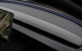 Carbon dashboard upgrades for a Tesla highland