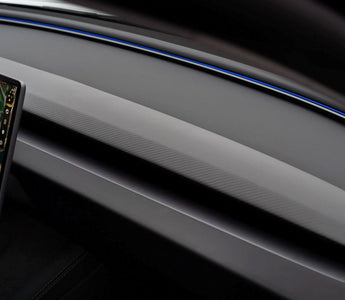 Carbon dashboard upgrades for a Tesla highland