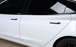 Genuine Carbon Fiber Door Handle Caps for Tesla Model 3 Highland