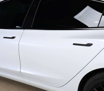 Genuine Carbon Fiber Door Handle Caps for Tesla Model 3 Highland