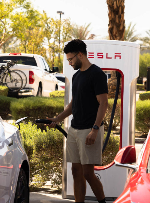 tesla charging station