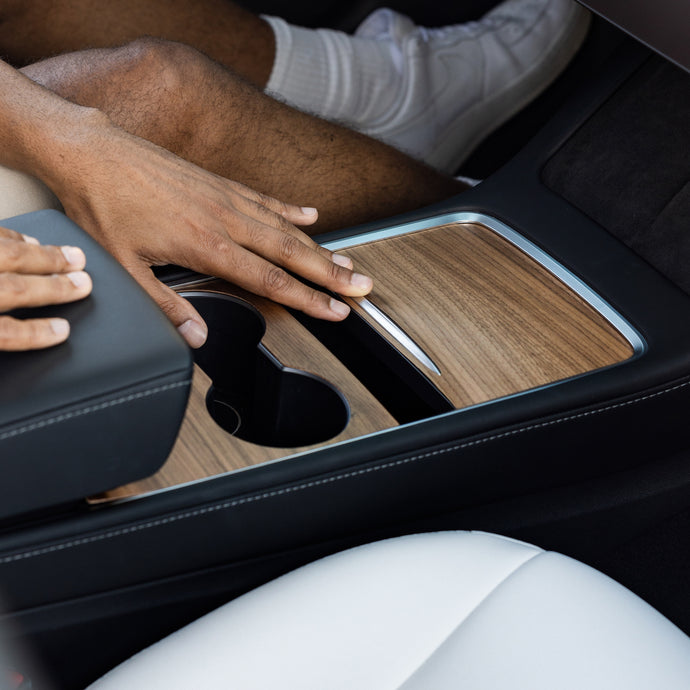 tesla center console 