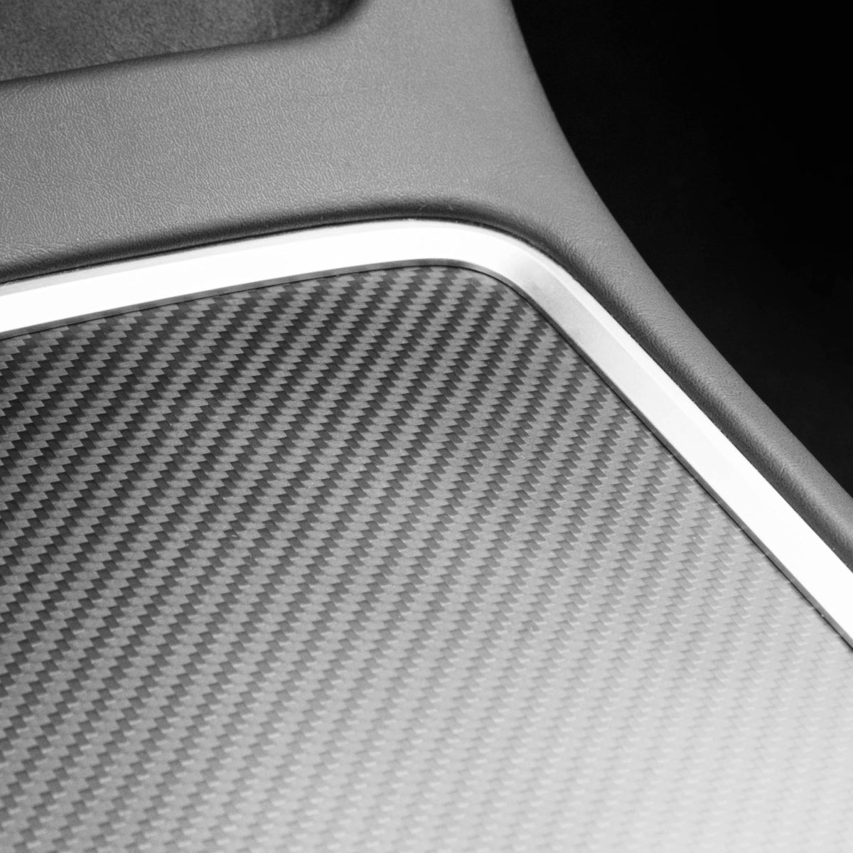 tesla carbon fiber interior accessories